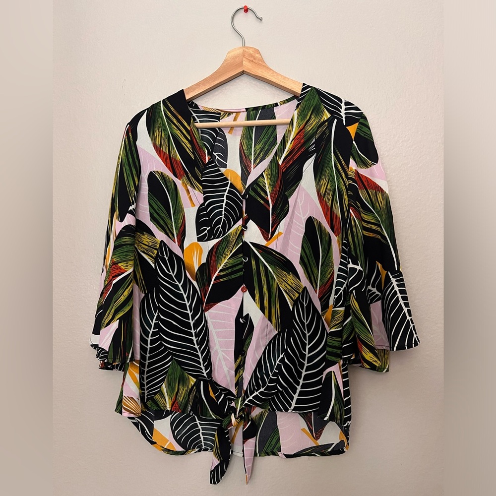 Women’s Colorful Patterned Blouse